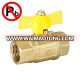 lead free brass full port ball gas ball valve factory